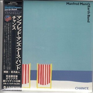 紙ジャケ MANFRED MANN'S EARTH BAND / CHANCE（国内盤CD）