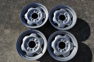 新品同様　日産キャラバン　ホイール　4本　ナット付　J15x6JJ DOT TOPY 1115 89 S3.8 40300 32C00 NISSAN