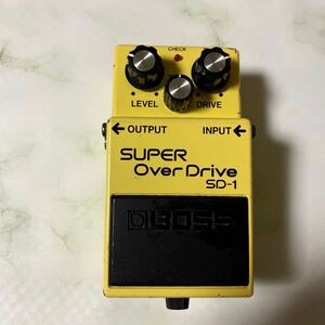 BOSS SD-1 SuperOverDrive ボス オーバードライブ　中古品