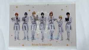 うたの☆プリンスさまっ♪マジLOVEレジェンドスター×アニメイトカフェ クリアファイル ST☆RISH 音也真斗那月トキヤレン翔セシル　