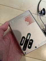 SONY ソニー WALKMAN カセットウォークマン カセットプレーヤー WM-DD MDR-W5 ヘッドホンジャンク　シルバー_画像8