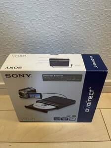 1円〜 即決　新品　未使用　未開封　SONY(ソニー)DVDライター VRD-P1 ブラック コンパクトDVDドライブUSBDVDプレーヤー　