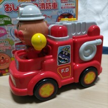 《ジャンク》アンパンマン おしゃべり消防車_画像3