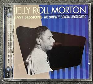 JELLY ROLL MORTON - LAST SESSIONS ; THE COMPLETE GENERAL RECORDINGS COMMDORE