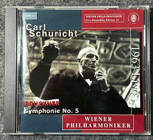 CARL SCHURICHT - 1963 LIVE: BRUCKNER: SYMPHONY NO.5 ALTUS 