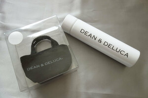 DEAN&DELUCA ステンレスボトル ホワイトとトートバッグ ブラック ミニ