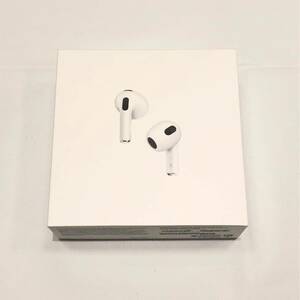 ●[1円スタート！ 未開封！]AirPods●第3世代/MME73J/A /エアーポッズ/エアポッツ/イヤフォン/イヤホン/ワイヤレス/Apple/アップル/EA3