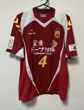 hummel なでしこリーグ INAC神戸 レオネッサ 2012 田中明日菜 背番号4 ユニフォーム サイズM_画像1