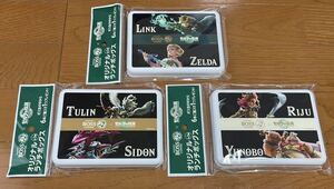 ゼルダの伝説　BOSS coffee ランチボックス　リンク＆ゼルダ　ルージュ＆ユン坊　チューリ＆シド　legend of zelda Link 未開封　新品