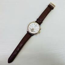 743 KINYUED 1812 海外高級ブランド 腕時計 時計 メンズ腕時計 自動巻き スケルトン デイト表示 3針 クロノグラフ 白文字盤 本革 茶色 AT_画像6