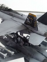 1/144　F/A18スーパーホーネットジョリーロジャーズCAG　ディテールアップ完成品　エフトイズ　WKC　WTM_画像9