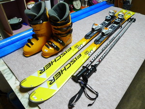 北海道発　№13　スキーFISCHER171cm　ブーツ　27.5cm　140ｃｍ超