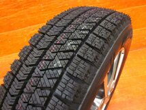 Y4】新品セット☆BRANDLE-LINE N52 Vスポーク 14インチ 4.5J +44 PCD100 4H ブリヂストン ブリザックVRX2 155/65R14(2022年製) 軽自動車_画像10