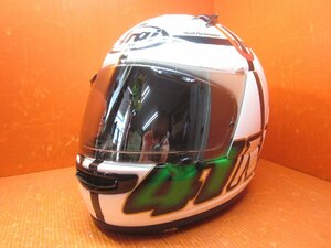 [N]Arai ARAI QUANTUM-J HAGA MONZA шлем размер L 59-60cm 2012 год производства .. путешествие копия модель - ga Monza оригинальная коробка нет б/у прекрасный товар 