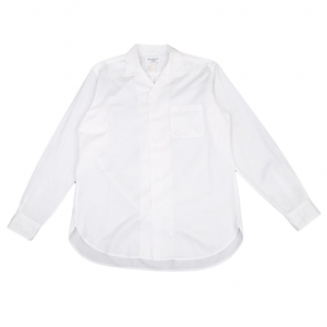  Yohji Yamamoto pool Homme Yohji Yamamoto POUR HOMME cotton open color shirt white 4