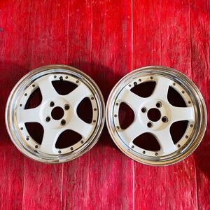 SSR プロフェッサーSP-1 サイズ　16×7.0J PCD100H4 OFF+45 ハブ径約+65傷汚れあり2本セット