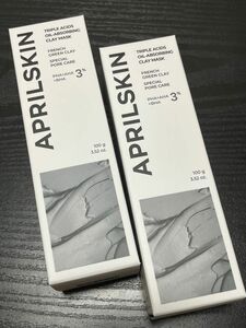 APRILSKIN エイプリルスキン トリプル クレイマスク パック 泥 洗顔