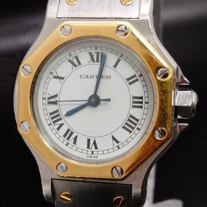 カルティエ Cartier 腕時計 動作品 AC9.80（サントスオクタゴン） レディース 1311893