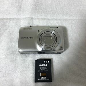 [激安価格] デジカメ　本体　Nikon Coolpix S6300 動作品