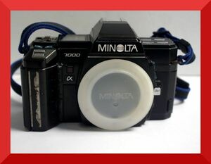 ミノルタ MINOLTA 一眼レフカメラ フィルム α7000 W490 ジャンク