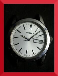 セイコー SEIKO クォーツ 3針 デイデイト 7N43-0AM0 男性用 メンズ 腕時計 W594 ジャンク