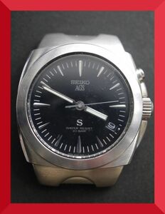 セイコー SEIKO AGS 3針 デイト 5M42-0E50 男性用 メンズ 腕時計 W650 ジャンク