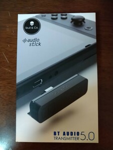 Nintendo Switch&PS4/PS5/PC適応 低遅延・高音質Bluetooth 5.0搭載　AudioStick　 Skull & Co. APTX低遅延技術　オーディオアダプター