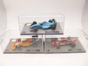 ◇F1マシンコレクション⑥◆1/43 マーチ3台[レイトンハウス JUDD 881-1988 I.カペリ][751-1975 V.ブランビラ][711-1971 R.ピーターソン]◇