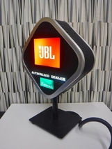 【D1203】 JBL 行灯看板 スタンド付き 置型 スタンドライト 【希少！】_画像2