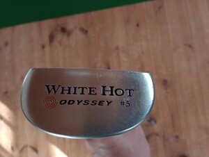 名器 ODESSEY ホワイトホット #5 2ドット ３４インチ White Hot