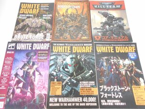 ★WARHAMMER ウォーハンマー 関連書籍 まとめ ホード・オヴ・ケイオス / WARHAMMER 40000 KILL TEAM / WHITE DWARF 他