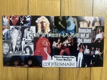 WHITESNAKE ホワイトスネイク / PLEDGE OF VICTORY 1988 2CD＋DVD 1984- 1989 PROMO CLIPS_画像5