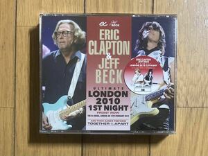 ERIC CLAPTON & JEFF BECK エリッククラプトン & ジェフベック / ULTIMATE LONDON 2010 1ST NIGHT ( FRONT ROW ) 3CD