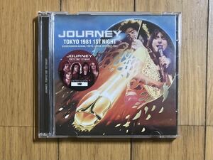 JOURNEY ジャーニー / TOKYO 1981 1ST NIGHT 2CD ＋DVD TOKYO 1981 2ND NIGHT