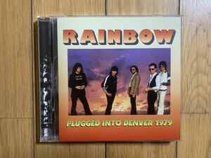 RAINBOW レインボー / PLUGGED INTO DENVER 1979 