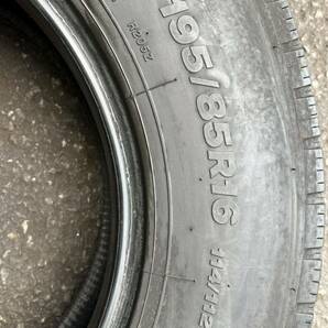 2トン いすみ エルフ キャンター ダイナ ダンプ  195/85R16 114/112 BS R205 2020年製  ６本セットの画像9