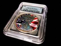 本物税込アメリカ 1ドル 銀貨 1oz 2003年★カラーホログラム_画像2