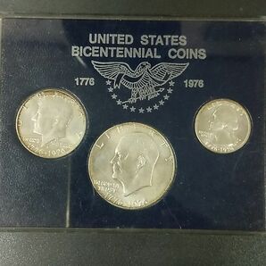 アメリカ建国200年記念白銅コインUNITED STATES BICENTENNIAL COINS1776-1976