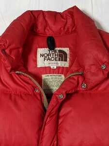 ビンテージ物　'70S THE NORTH FACE DOWN JACKET