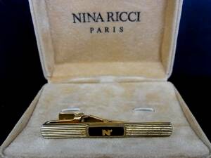 *N4572*#⑤# Nina Ricci [NINA RICCI][ Gold ]# necktie pin!