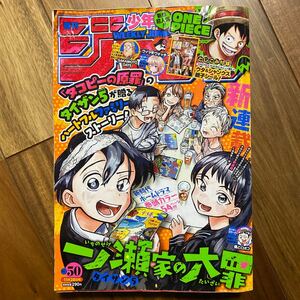 少年ジャンプ2022年11月28日号　とじこみ付録　ウタ&シャンクス親子シール有　表紙濡れ破れ有　折れ有　管理番号A516