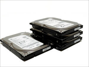 Seagate 3.5インチHDD ST500DM002 500GB SATA 4台セット #11769