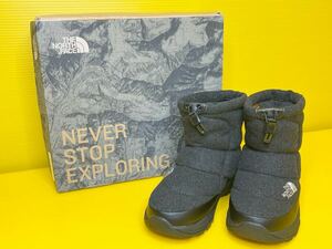 THE NORTH FACE ノースフェイス Nuptse Bootie ヌプシブーツ ダウンシューズ アウトドア 23.0cm NF51979 中古品