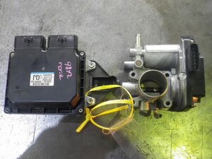 【検査済】 H27年 ワゴンR DBA-MH34S スロットルボディ R06A 13400-50M05 CPU付 [ZNo:05011391] 9842