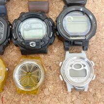 ★時計ジャンク★ ９本まとめ売りCASIO G-SHOCK Baby-G swatch フェイス　必ず説明文お読み下さい　304_画像4