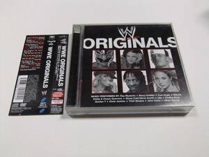 WWE ORIGINALS 帯付き CD+DVD　読み込み動作問題なし 2004年発売