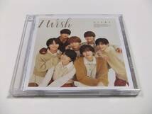 なにわ男子 I Wish (初回生産限定盤1)CD+DVD シングル　読み込み動作問題なし_画像1