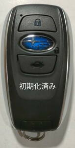 初期化済スバル純正スマートキー3ボタン基盤番号281451-5801　1001-A01470 14AHA-01新品電池サービス②