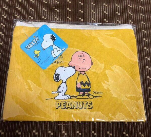 未開封　未使用　コットンポーチ　スヌーピー SNOOPY 