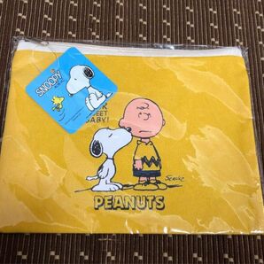 未開封　未使用　コットンポーチ　スヌーピー SNOOPY 